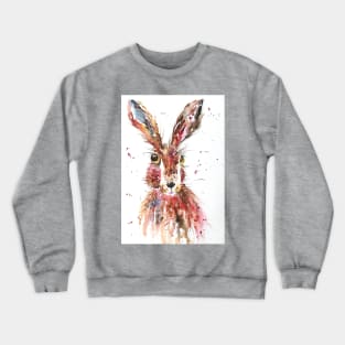 Hare Posing Crewneck Sweatshirt